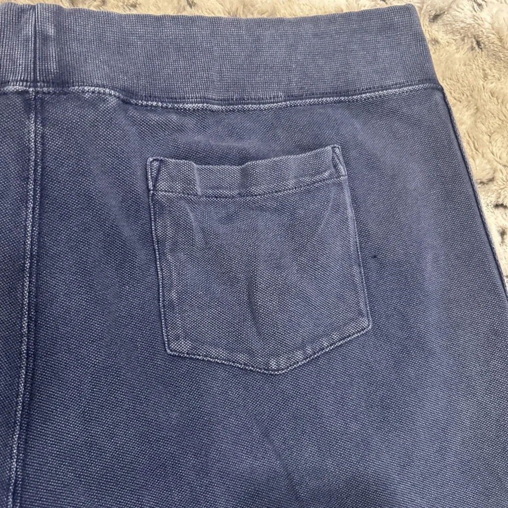 Men's Vtg Polo‎ Ralph Lauren Cotton Blend Drawstring Blue Sweat Shorts Size S